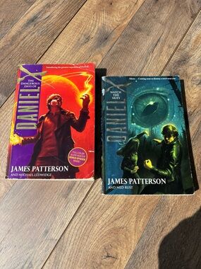 James Patterson Daniel Book Set - Red & Blue Cover Editions